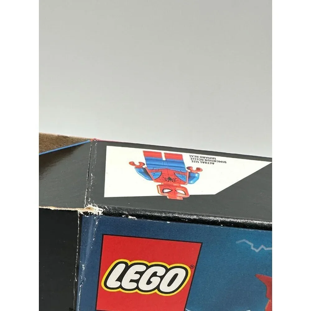 EMPTY BOX ONLY - LEGO 76113 Marvel Super Heroes Spider-Man Bike Rescue (235 pcs)